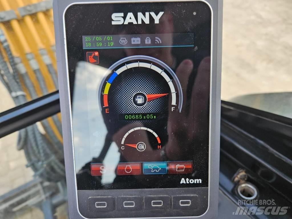 Sany SY 26 U Mini kotrók < 7t