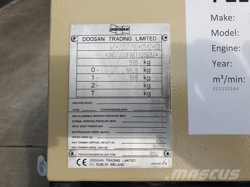Doosan 7 / 20 Kompresszorok