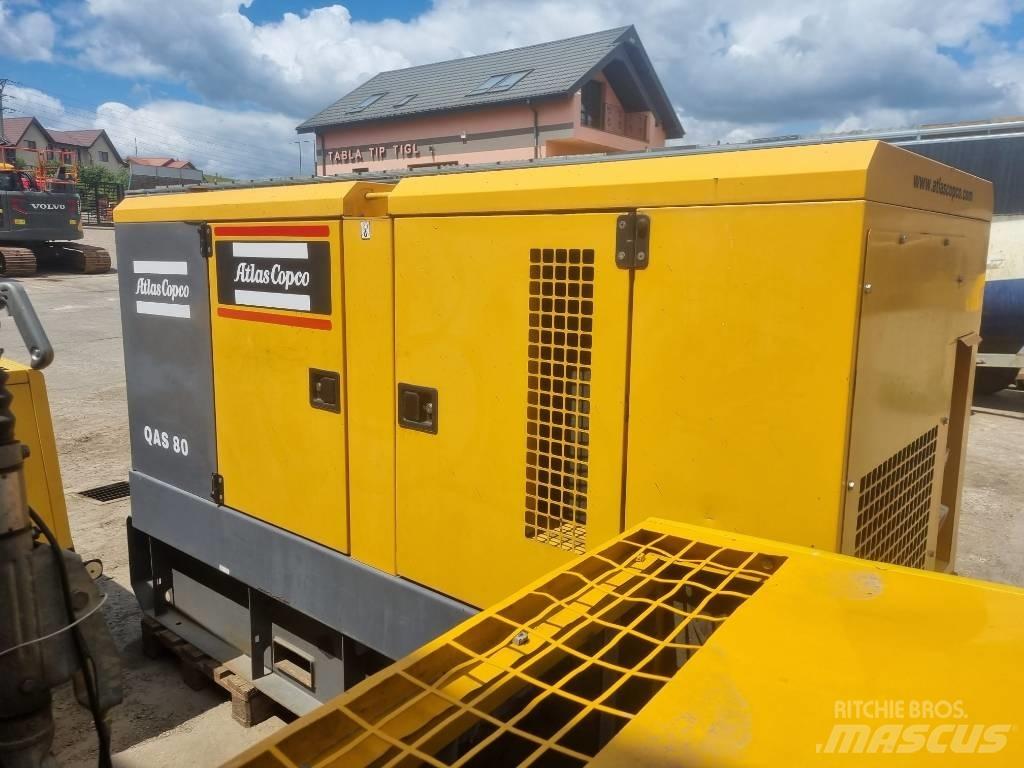 Atlas Copco QAS 80 Dízel áramfejlesztők
