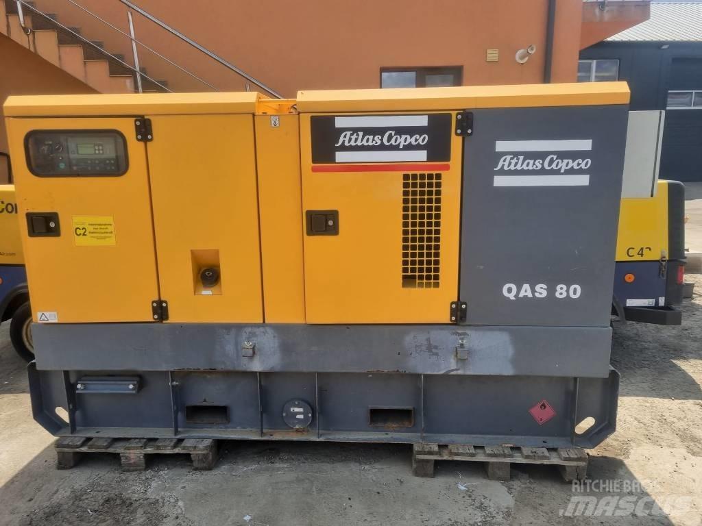 Atlas Copco QAS 80 Dízel áramfejlesztők