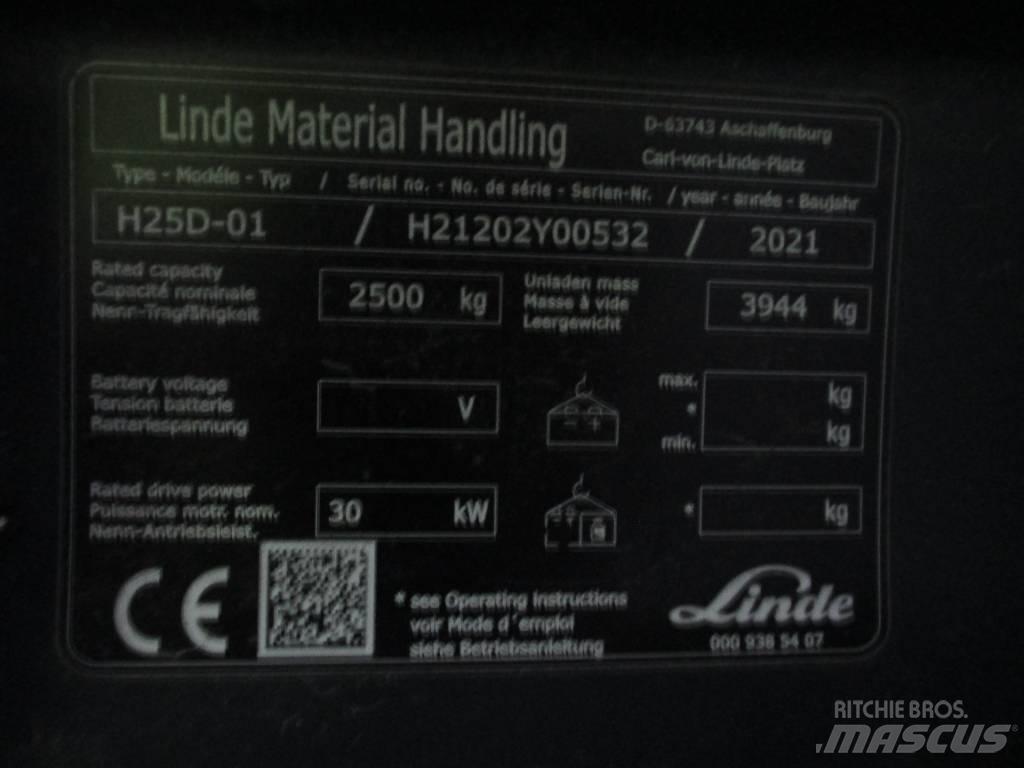 Linde H25D Dízel targoncák