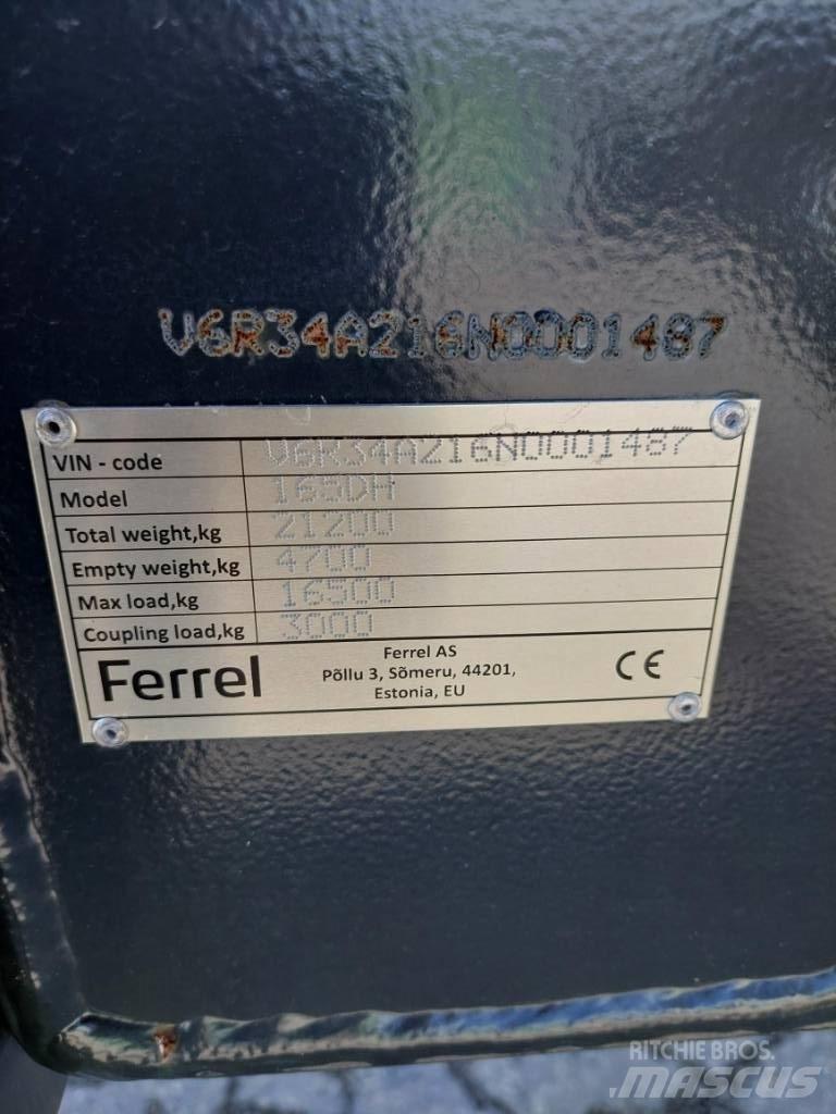 Ferrel 165 DH Billenő Mezőgazdasági pótkocsik