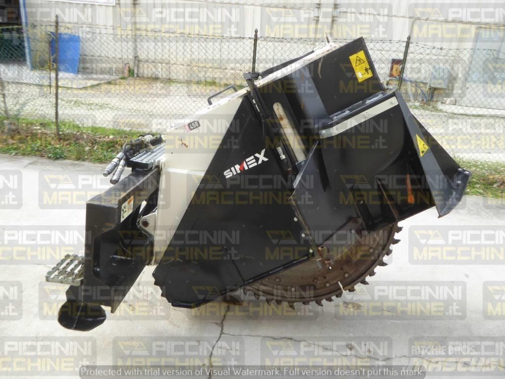 Simex T450S Árokásók