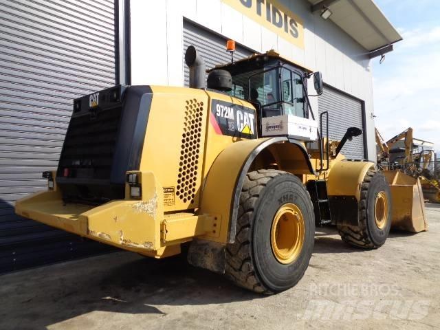 CAT 972MXE Gumikerekes homlokrakodók