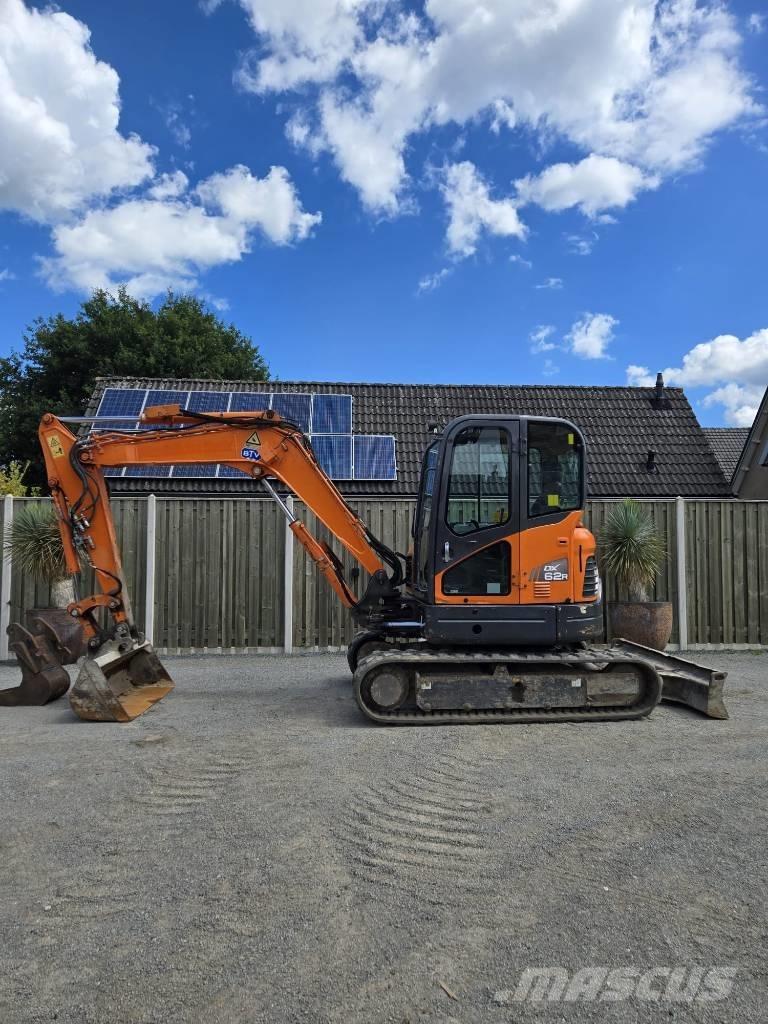 Doosan DX 62 R Mini kotrók < 7t