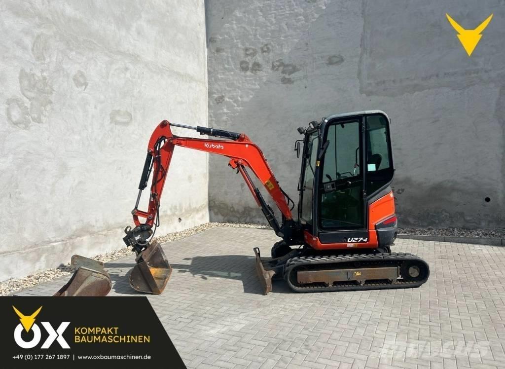 Kubota U 27-4 Mini kotrók < 7t