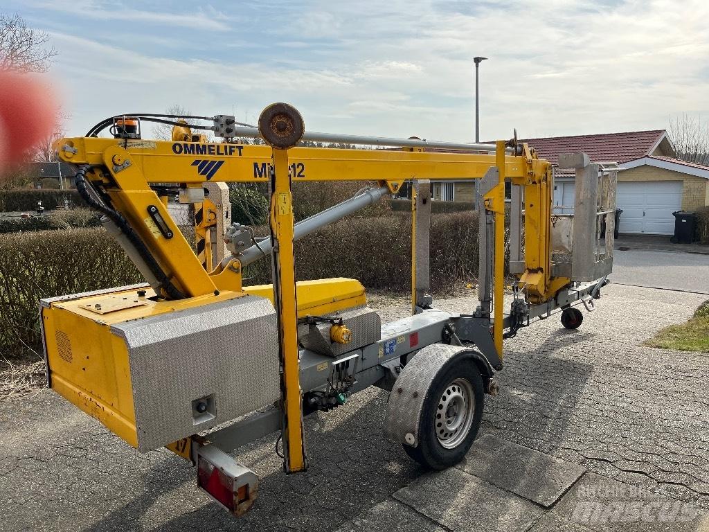 Omme Mini 12 EBJ Pótkocsira szerelt emelők és állványok