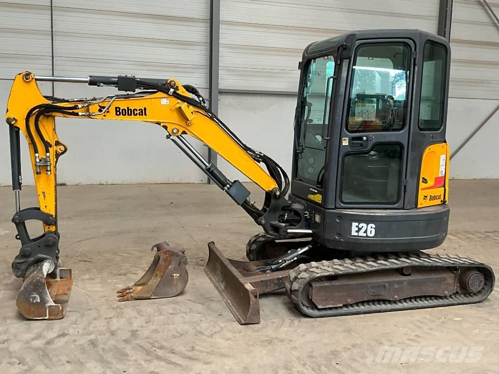 Bobcat E 26 EM Mini kotrók < 7t