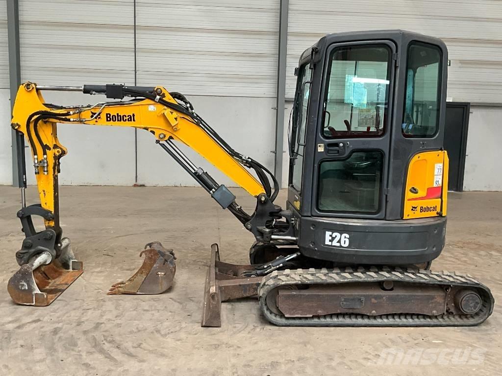 Bobcat E 26 EM Mini kotrók < 7t