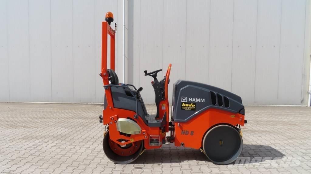 Hamm HD8 VV Ikerdobos hengerek