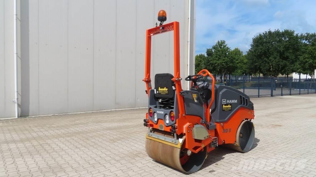 Hamm HD8 VV Ikerdobos hengerek