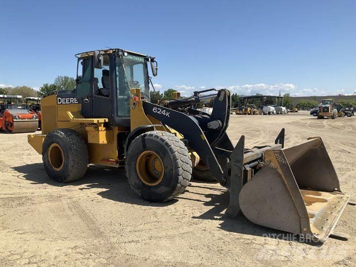 John Deere 624KII Gumikerekes homlokrakodók