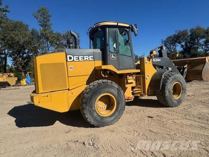John Deere 624KII Gumikerekes homlokrakodók