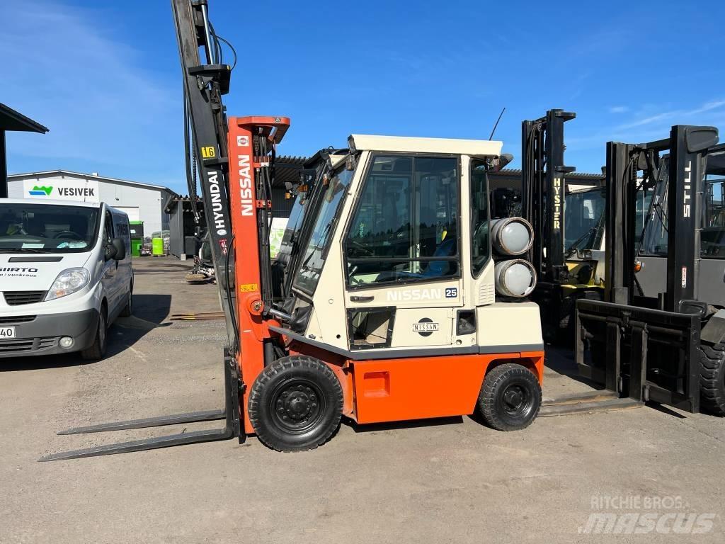 Nissan PH02A25U Gázüzemű targoncák