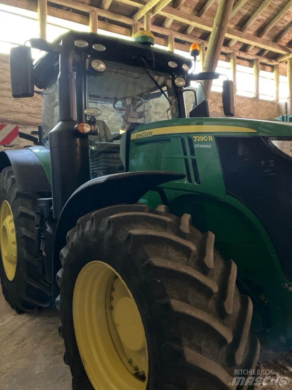 John Deere 7290R Traktorok