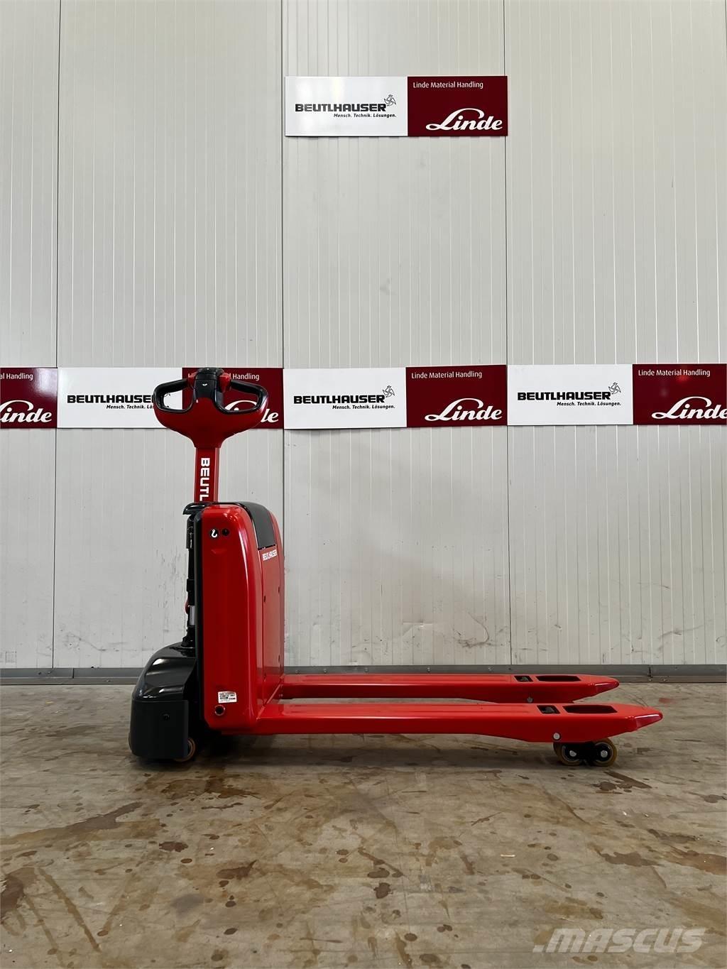 Linde MT15 Gyalogkíséretű targonca