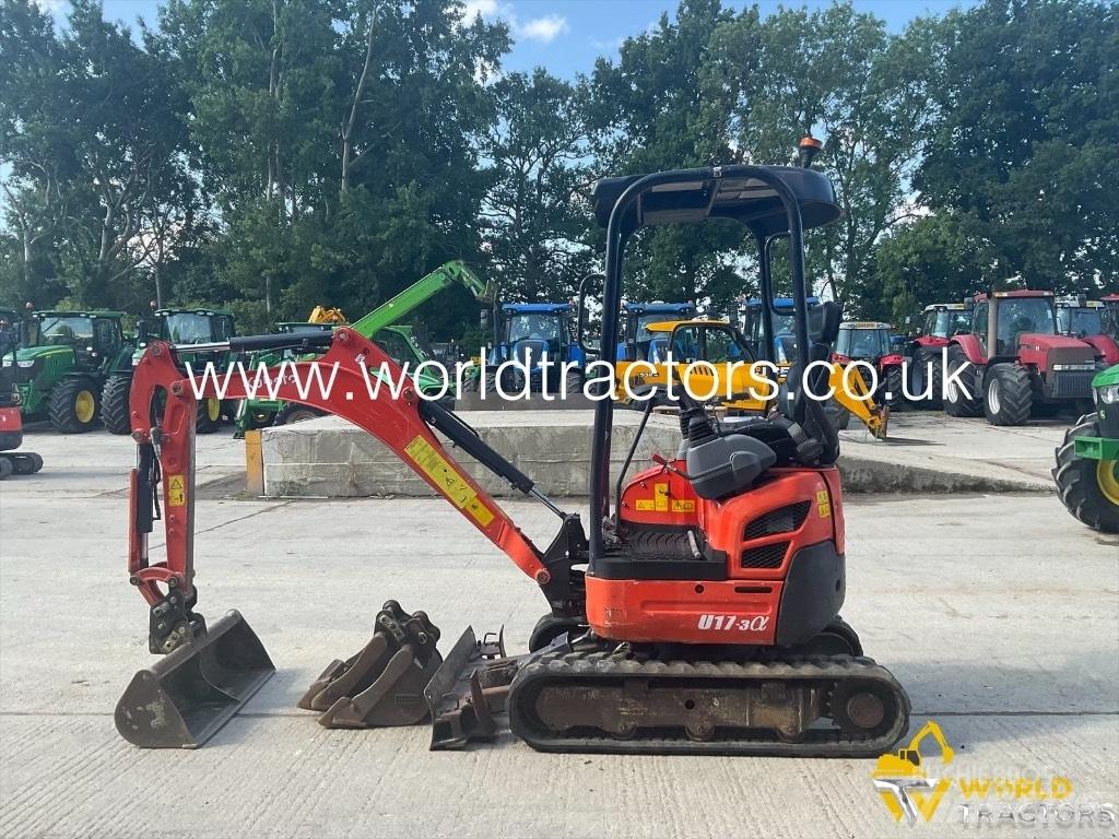 Kubota U 17-3 Mini kotrók < 7t