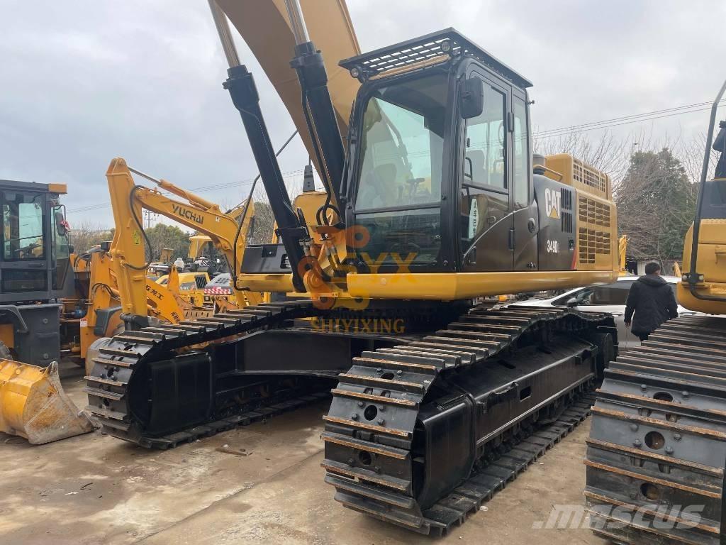 CAT 349D2 Lánctalpas kotrók