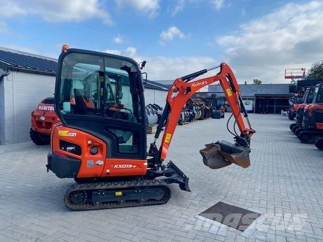 Kubota KX 019-4 Mini kotrók < 7t
