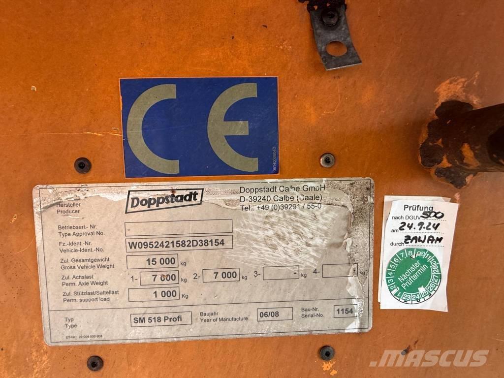 Doppstadt SM 518 Mobil szűrők