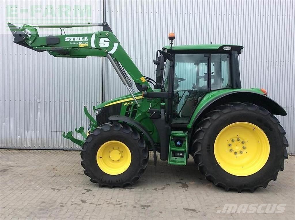 John Deere 6100 m Traktorok