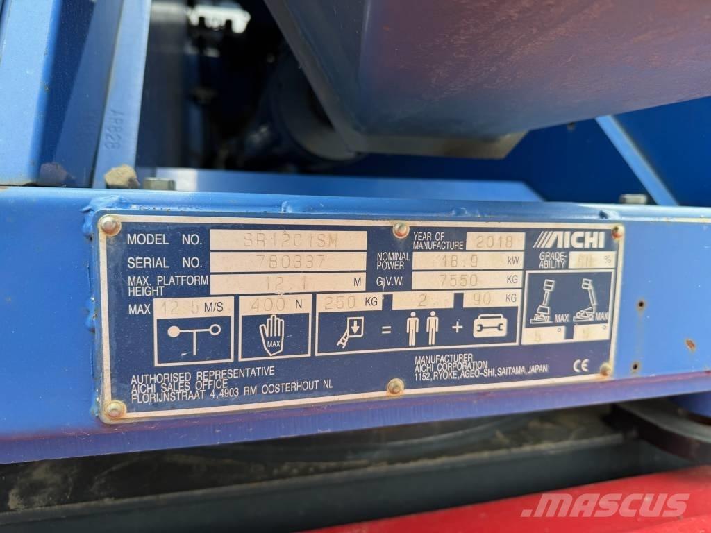 Aichi SR 12 CSM Teleszkópos emelők