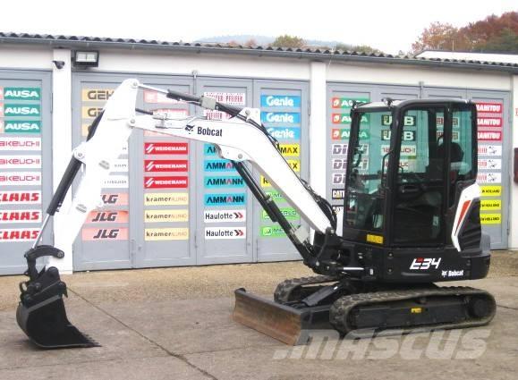 Bobcat E 34 Mini kotrók < 7t