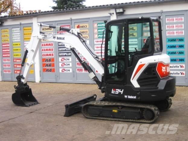 Bobcat E 34 Mini kotrók < 7t