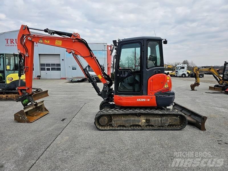 Kubota KX 057-4 Mini kotrók < 7t