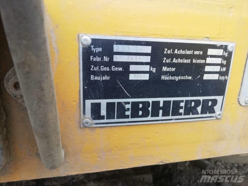 Liebherr R 912 Lánctalpas kotrók
