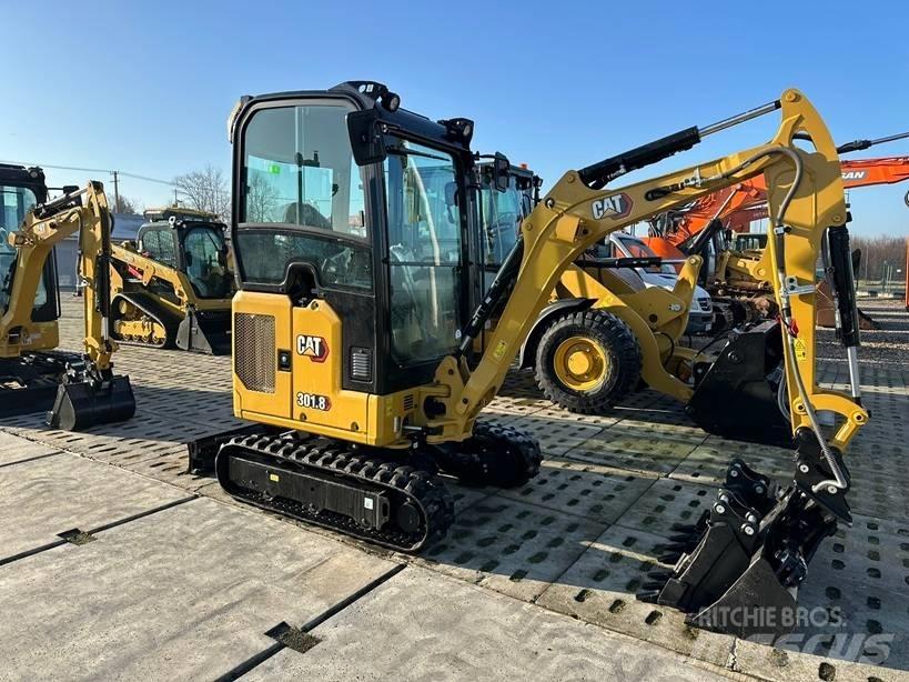 CAT 301.8 Mini kotrók < 7t