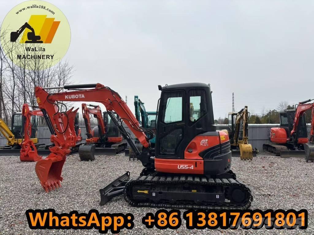 Kubota U 55-4 Mini kotrók < 7t