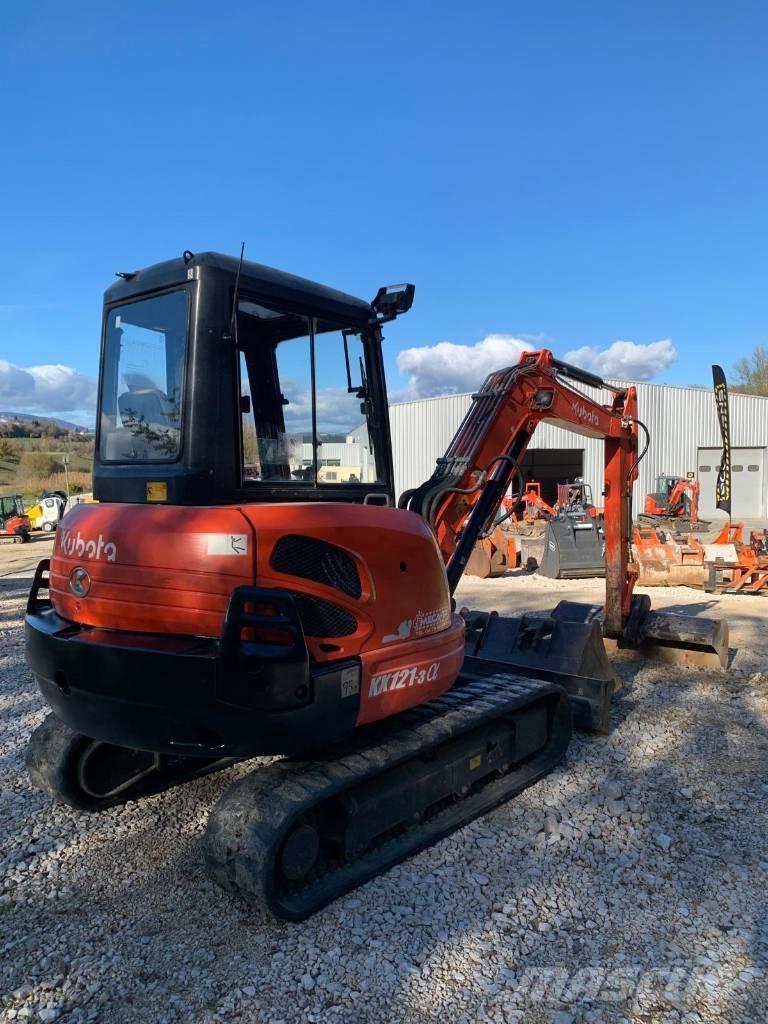 Kubota KX 121-3 A Mini kotrók < 7t