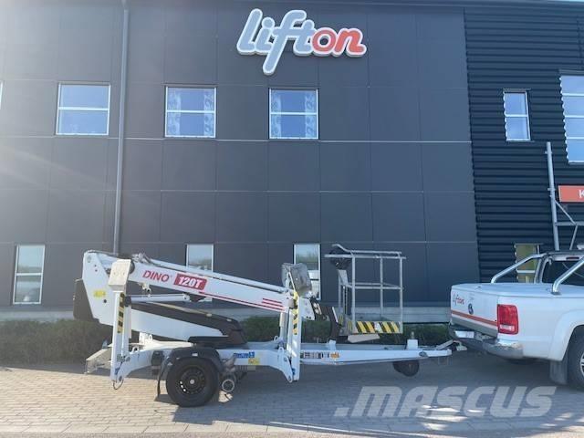 Dino 120 T Skylift Pótkocsira szerelt emelők és állványok