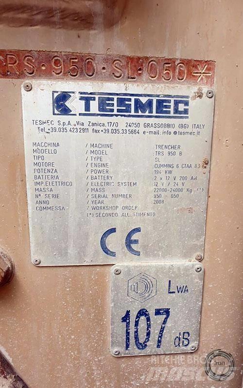Tesmec TRS950 Árokásók