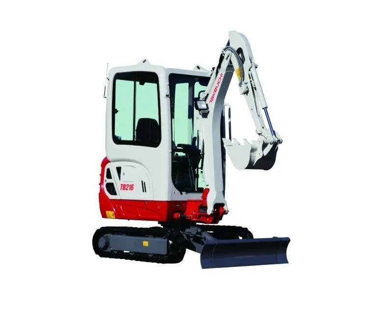 Takeuchi TB216 Mini kotrók < 7t