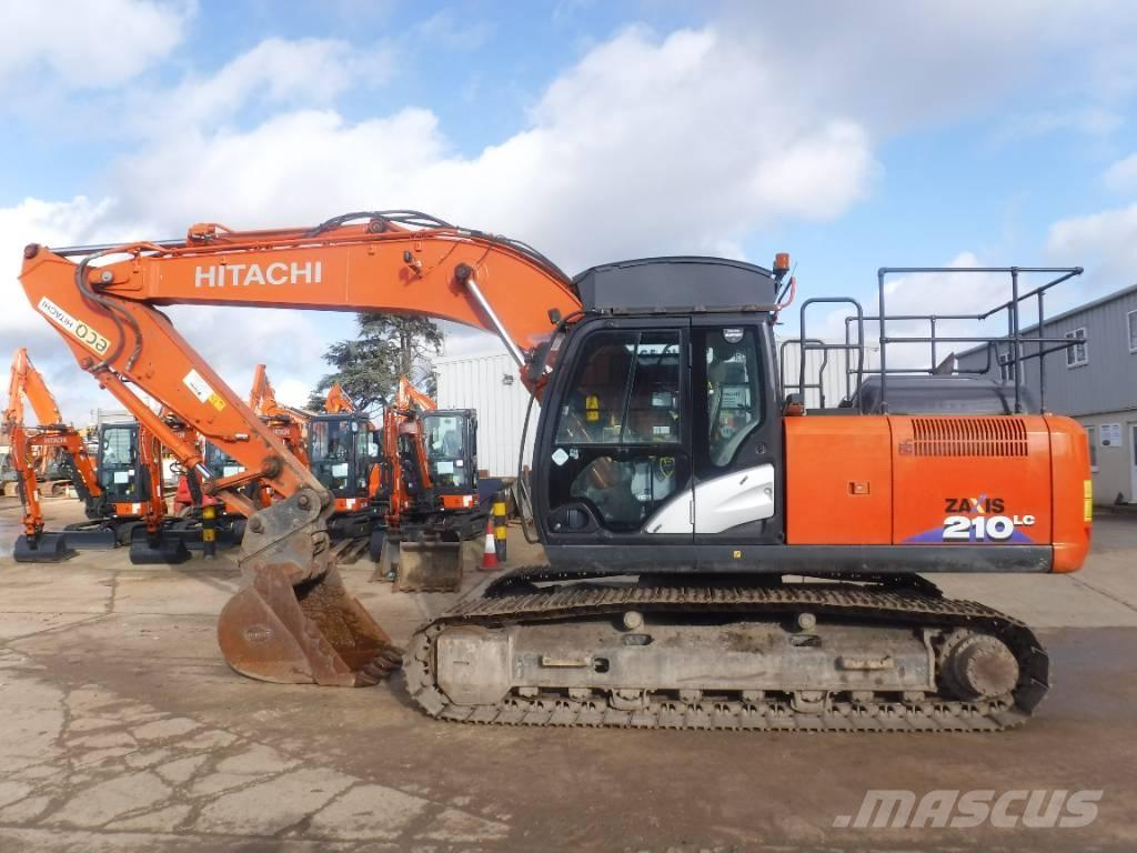 Hitachi ZX 210 LC-6 Lánctalpas kotrók