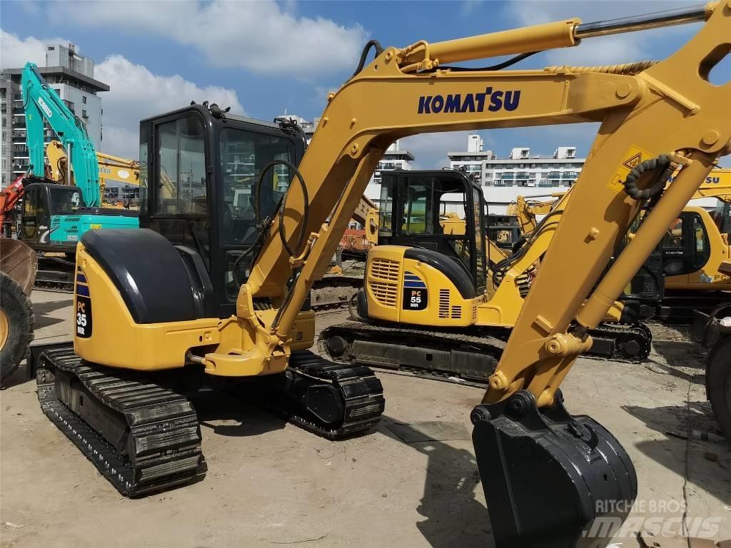 Komatsu PC 35 Mini kotrók < 7t