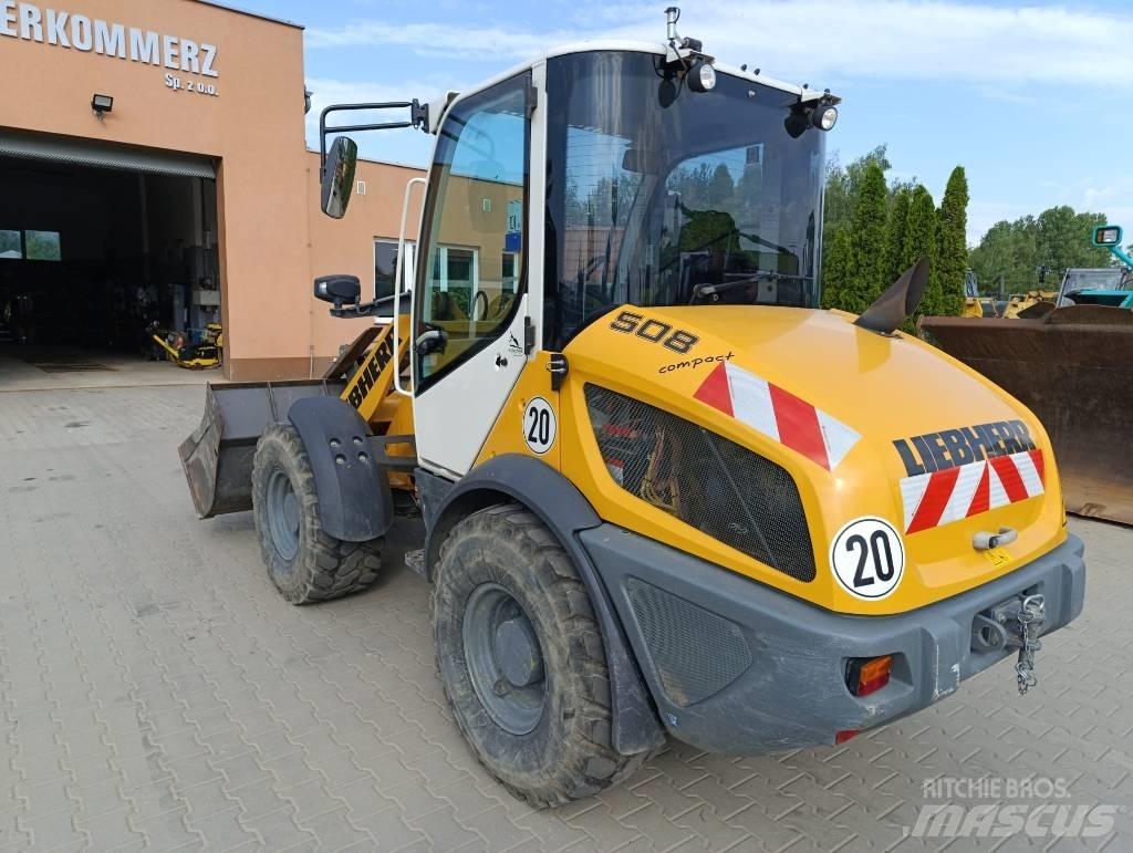 Liebherr L508C Gumikerekes homlokrakodók