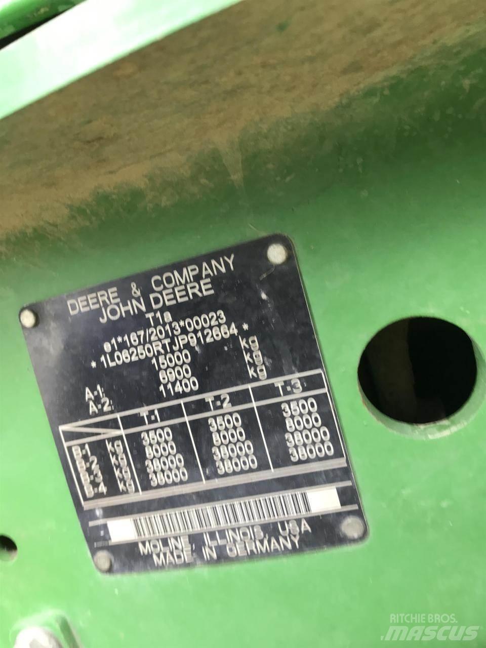 John Deere 6250R Traktorok
