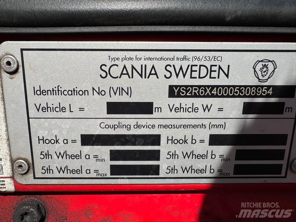 Scania R 560 Rönkszállító teherautók