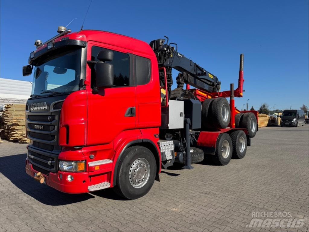 Scania R 560 Rönkszállító teherautók