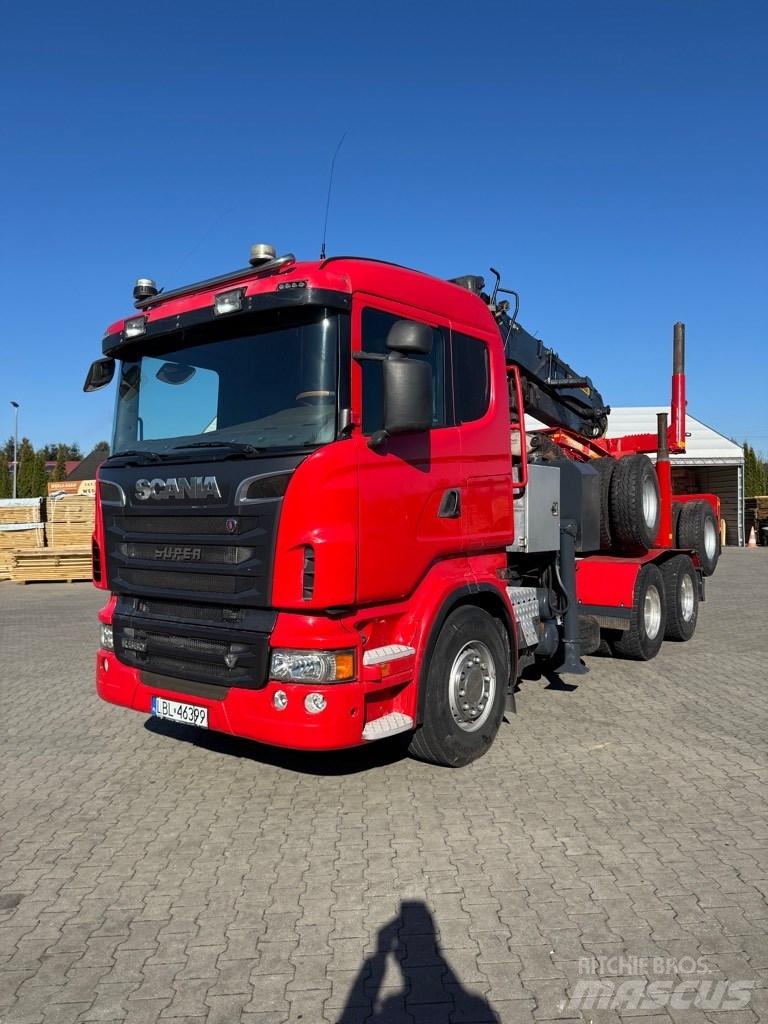 Scania R 560 Rönkszállító teherautók