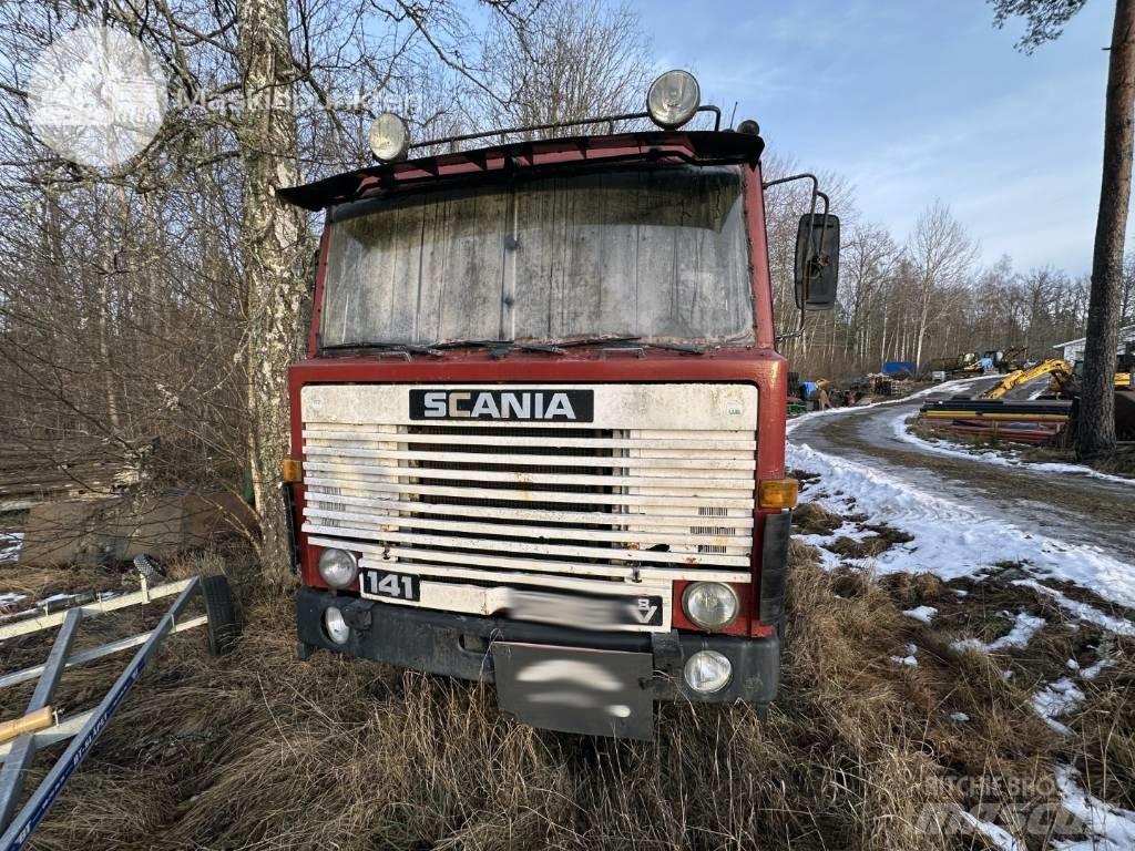 Scania T 141 erdészeti gépszállító teherautók