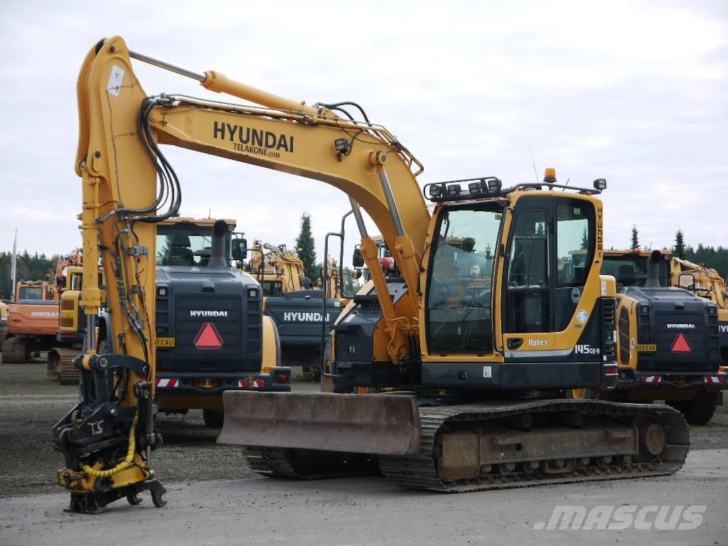 Hyundai R 145 LCRD-9 Lánctalpas kotrók
