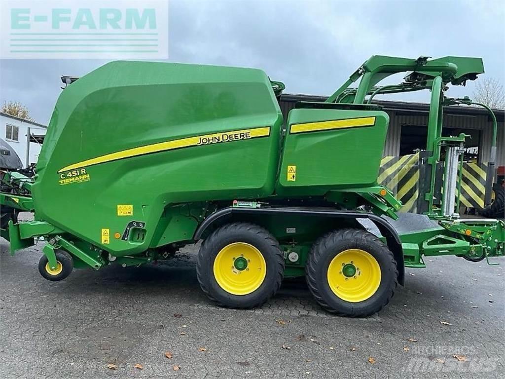 John Deere c451r Szögletes bálázók