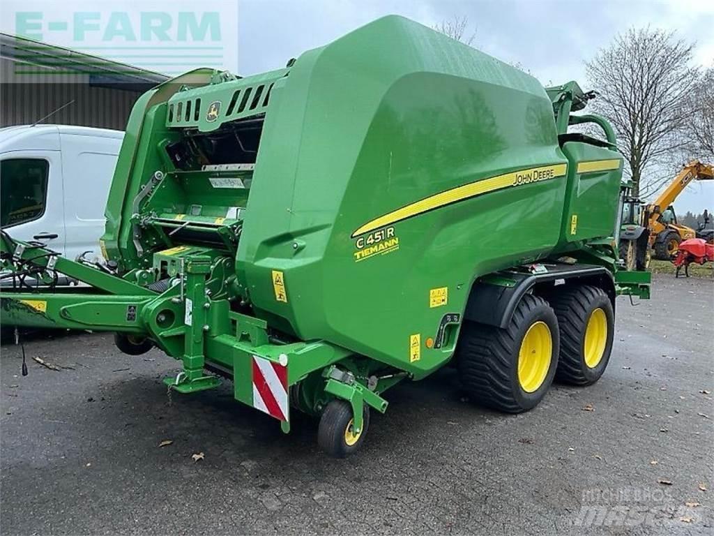 John Deere c451r Szögletes bálázók