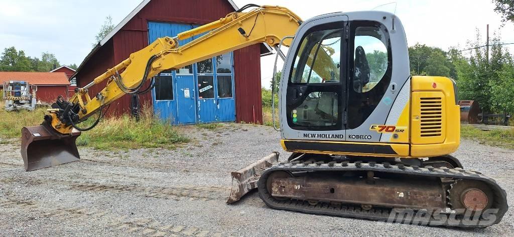 Kobelco E70SR Lánctalpas kotrók