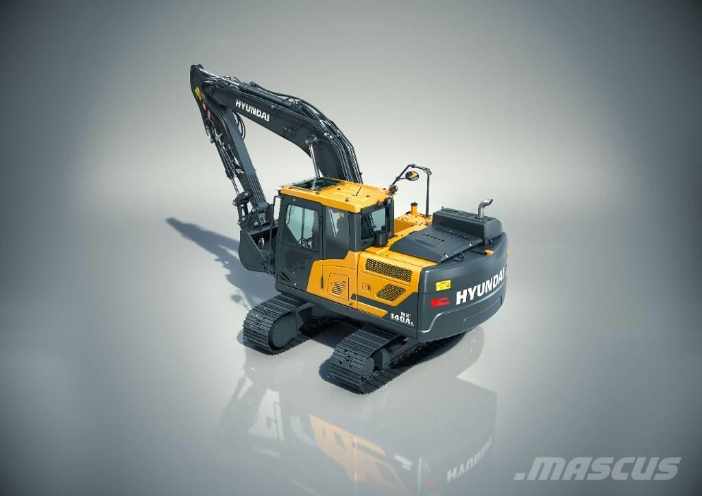 Hyundai HX 140 AL Lánctalpas kotrók