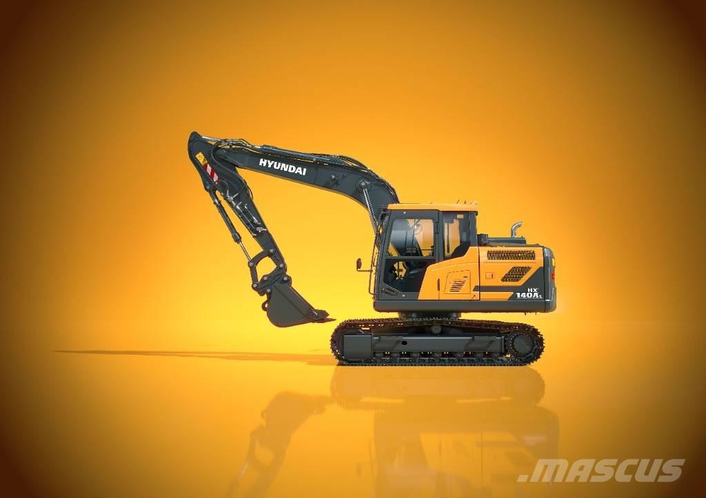 Hyundai HX 140 AL Lánctalpas kotrók